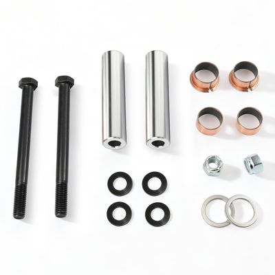 CLUBRALLY EZGO TXT/PDS Golf Cart Bushing Spindle King Pin Tube,Claw Copper Sleeve Kit, OEM#70648-G01, 70749G01, 70745G01