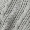 Gymboree Boys and Toddler V-Neck Cable Knit Sweater Vest, Heather Grey, 7 view 2