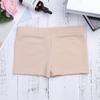 Linjinx Girls Boy-Cut Low Rise Activewear Dance Booty Shorts for Yoga Sports Workout Tumbling Athletic Gymnastics Nude 10 Years view 3
