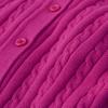 Gymboree Girls and Toddler Long Sleeve Cable Knit Cardigan Sweater, Magic Magenta, 10 view 2