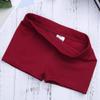 Linjinx Girls Boy-Cut Low Rise Activewear Dance Booty Shorts for Yoga Sports Workout Tumbling Athletic Gymnastics Burgundy 10 Years view 4