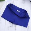 Linjinx Girls Boy-Cut Low Rise Activewear Dance Booty Shorts for Yoga Sports Workout Tumbling Athletic Gymnastics Blue 6 Years view 3