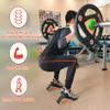 UNMERA Squat Wedge Block 2PCS Non Slip Professional Squat Ramp,Squat Platform for Heel Elevated Squats and Calf Raises,Slant Board Professional Squat Ramp for Weightlifting and Fitness view 2