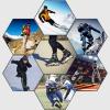 Q-FFL Ski Hip Pads, 3D Padded Shorts, Hip Protector Short Pants, Breathable Impact Resistant Padding for Skating Snowboarding (Size : Medium) view 2