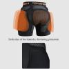 Q-FFL Ski Hip Pads, 3D Padded Shorts, Hip Protector Short Pants, Breathable Impact Resistant Padding for Skating Snowboarding (Size : Medium) view 3