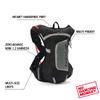 USWE Moto Hydro 4L Hydration Pack with 2.0L/ 70oz Water Bladder, a High End, Bounce Free Backpack for Enduro and Off-Road Motorcycle, Black Blue view 4