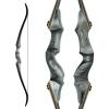 Black Hunter Takedown Recurve Bow, 60" Right Handed with Ergonomic Design for Outdoor Training Practice (25 lb, Right Hand) view 1