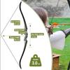 Black Hunter Takedown Recurve Bow, 60" Right Handed with Ergonomic Design for Outdoor Training Practice (25 lb, Right Hand) view 3