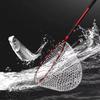 kkekos Fish Landing Net Soft Rubber Foldable Fishing Replacement Net for Freshwater Saltwater Without Handle (Medium) view 3