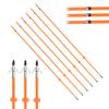 SZEO Archery Fiberglass Bowfishing Arrow Bow Fishing Arrows with Broadheads and Safty Slides fo All Bows Fishing Hunting 6pcs view 2