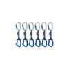 Mammut Crag Keylock Indicator 6-Pack Quickdraws - Silver/Ultramarine 10cm view 1