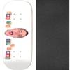 Enjoi Skateboards Clark Hassler Bag Of Suck Skateboard Deck Resin-7 - 8.25" x 32.1" with Black Magic Black Griptape - Bundle of 2 items view 1