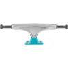 Tensor Trucks Alloy Polished / Aqua Skateboard Trucks - 5.0" Hanger 7.75" Axle with 1" Raven Black Hardware - Bundle of 2 items view 2