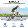 BJTDLLX 700C Road Bike Wheel, Double-Layer Aluminium Alloy Wheels C/V Brake Clincher, 2 Pcs Ultra-Light Bicycle Bike Wheel Set 30mm Rim Sealed Bearing Carbon Fiber Wheelset for 7/8/9/10/11 Speed view 4