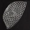 kkekos Fish Landing Net Soft Rubber Foldable Fishing Replacement Net for Freshwater Saltwater Without Handle (Large) view 1