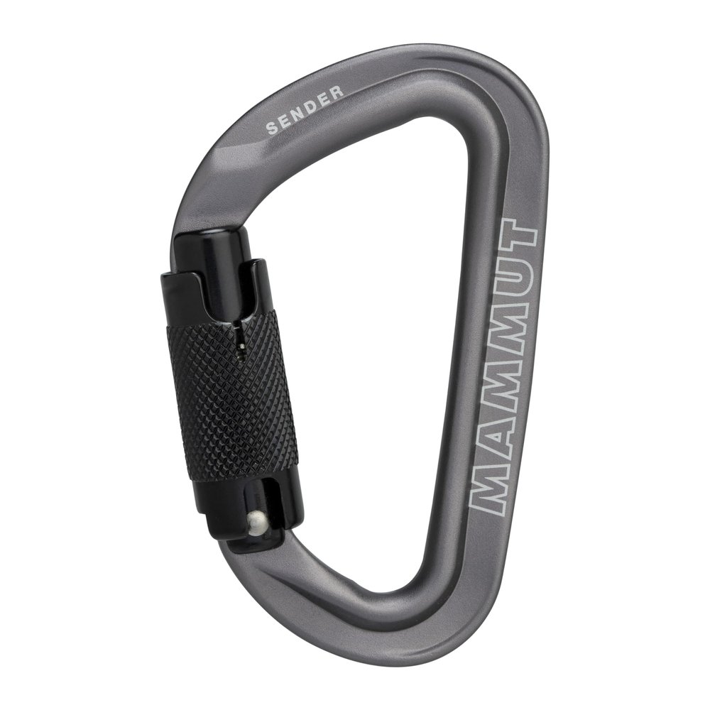 Mammut Sender Twistlock Carabiner - Grey