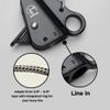 Sebnux Quick Release Boat Fender Clip Boat Bumper Clip (4, Black) view 3