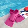 Gintenco Swim Fins, Kids Swim Training Fins for Lap Swimming, Travel Size Flippers with Mesh Bag, Silicone Swimming Fins for Kids Teens Adults Women Men view 2