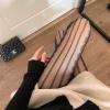 Zzple Womens Knee High Socks - Lolita Socks Lace Pantyhose Women's Stockings White Black Stockings (Color : Black, Size : One Size) view 3