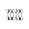 Mammut Workhorse Keylock 6-Pack Quickdraws - Grey/Blue 12cm view 1