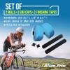ALIEN PROS (Set of 4 Blue & Red Mix Bike Handlebar Tape - Wrap Your Bike for an Awesome Comfortable Ride view 3