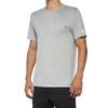 100% Unisex Adult 100 Percent - Mission Ath Tee Hthr Gry Md (20014-00006) Parts, Black/White, Medium US