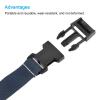 MECCANIXITY Utility Strap with Buckle 1x20 Inch Polyester Quick Release Adjustable Belt for Travel Outdoor Bag Luggage Packing (Navy Blue, Pack of 2) view 3