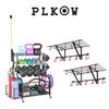 PLKOW Garage Wall Shelving 2 Pack, Dumbbell Storage Rack view 1