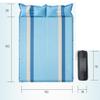Hvsport Self-Inflating Pads Double Automatic Inflatable Bed Can Be Spliced Thickened with Inflatable Pillow Suitable for Outdoor Camping Tents, Car Travel, Hiking, Beach, Office Lunch Break view 3