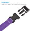 MECCANIXITY Utility Strap with Buckle 1x40 Inch Polyester Quick Release Adjustable Belt for Travel Outdoor Bag Luggage Packing (Purple) view 3