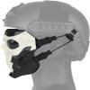 2022Tactical Airsoft Paintball Rapid Protective Helmet and Adjustable Full Face Protective Skull Mask for Role Playing CS Games view 4
