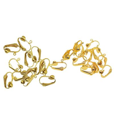 SASHUN OP 24pcs Clip-on Earring Converter Turn Any Post/Studs Into A Clip-on Earrings T217