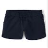 Gymboree Girls and Toddler Fleece Jogger Shorts, Navy Slate, 12 view 1