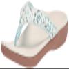 Spenco Yumi Nuevo Floral Sandal, White, 6.5W