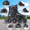 Inline Skates for Women and Men, High Performance Fitness Racing Aggressive Outdoor Inline Speed Skates Unisex (Men 9/Women 10, White 42) view 4
