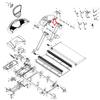 Magnetic Safety Key Lanyard BHT6-37 Works W BH Fitness T6 Sport Treadmill view 2
