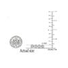 UMID 14K Gold Plated 4.5mm cubic zirconia classic tennis bracelet for men and women view 3