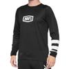 100% R-CORE Youth Long Sleeve Jersey Black/White - S view 1