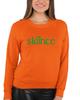 Go All Out Small Orange Adult Slainte Irish Cheers Drinking St Patricks Day Gift Sweatshirt Crewneck view 3