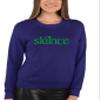 Go All Out 4X-Large Purple Adult Slainte Irish Cheers Drinking St Patricks Day Gift Sweatshirt Crewneck view 3
