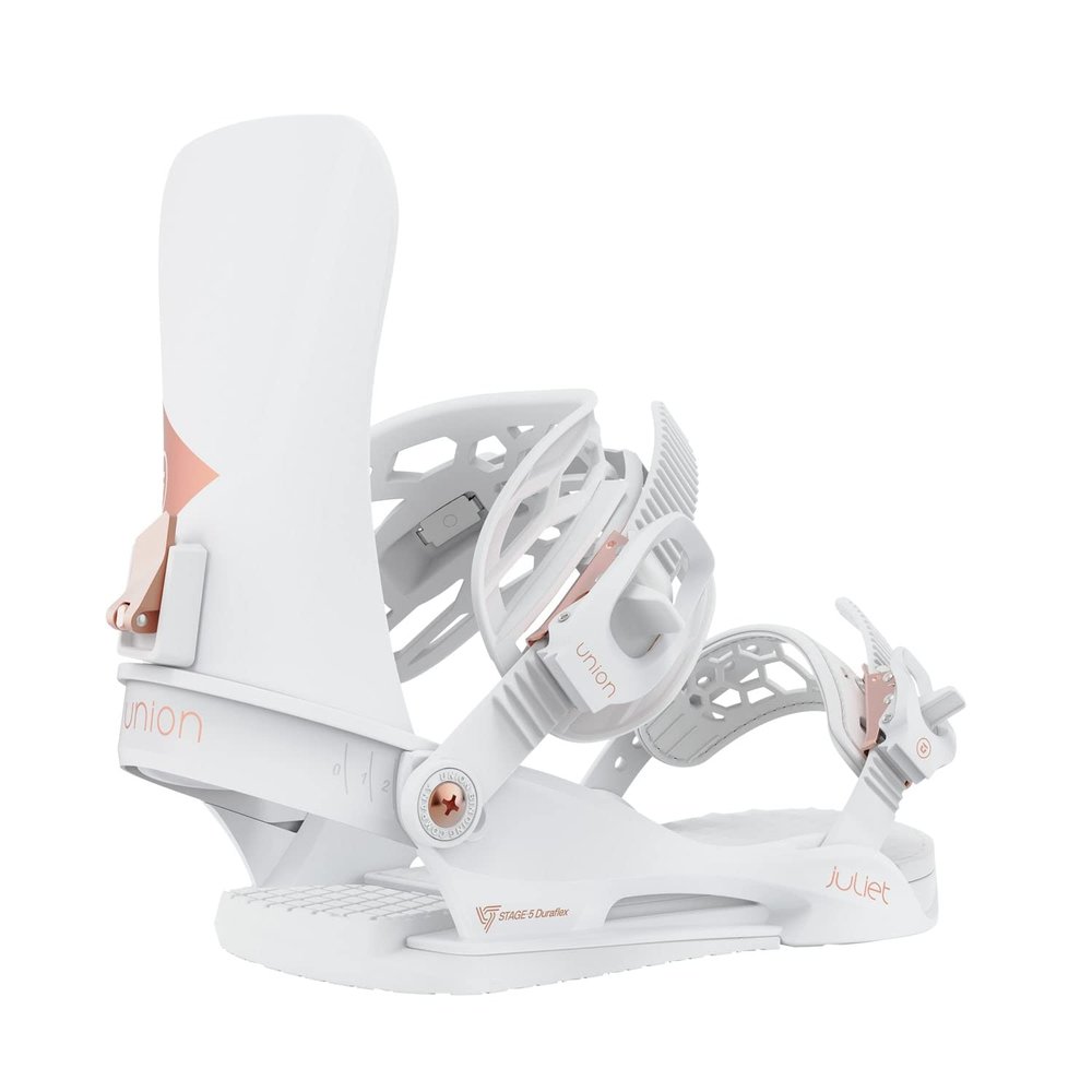 Union Juliet Snowboard Bindings Womens Sz S (4-6.5) White