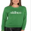 Go All Out Small Kelly Adult Slainte Irish Cheers Drinking St Patricks Day Gift Sweatshirt Crewneck view 3