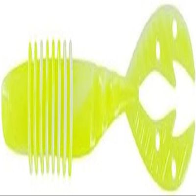 Big Bite Baits 3.75" Kamikaze SWIMON/Chartreuse White Swirl (7 Pack)