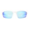 Rawlings Swing and a Hit Blade Youth Baseball Sunglasses, Shiny White, 64mm view 3