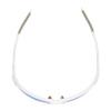 Rawlings Swing and a Hit Blade Youth Baseball Sunglasses, Shiny White, 64mm view 4