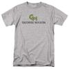 George Mason University Official Patriots Logo Unisex Adult T Shirt,Athletic Heather, X-Large view 1