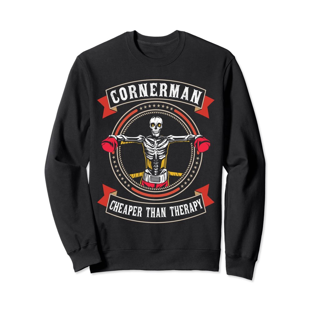 Cornerman Therapy Boxing Sweatshirt