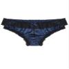 YiZYiF Men's Feminine Panties Silky Satin Lingerie Sissy Knickers Panties Blue Large view 2