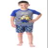 Despicable Me Boys' Minions Bello? Raglan Sleep Pajama Set Shorts Shirt (6/7) view 3