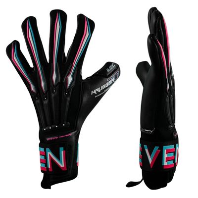 IILEVEN Soccer Goalkeeper Gloves with Extra Grip Palms - Maximum Protection for Goalies, Adult Soccer Gloves, Ultimate Performance and Durability (Kruger)